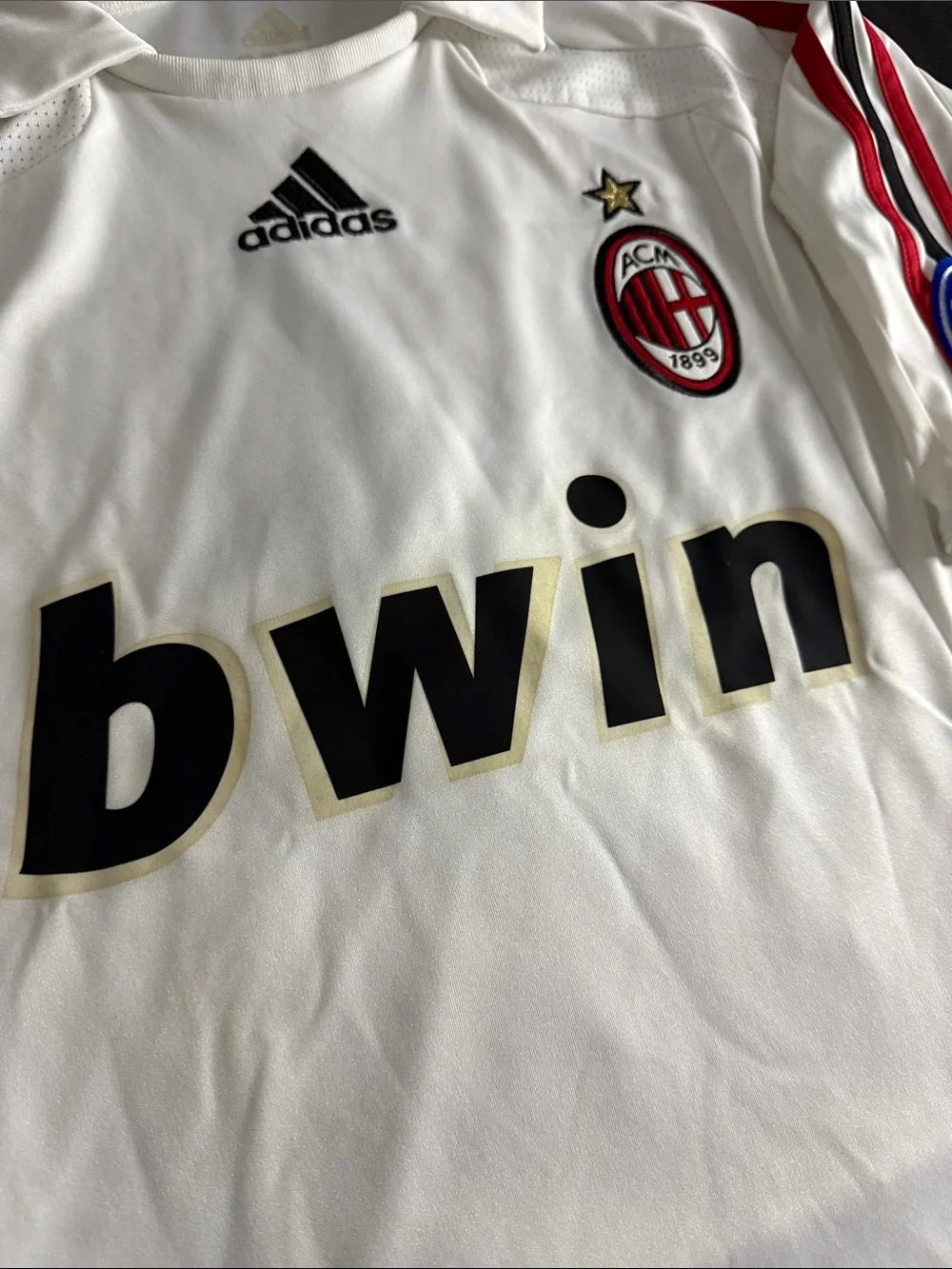 VINTAGE AC Milan #3 Paolo Maldini 2007-08 Adidas Serie A Away Jersey